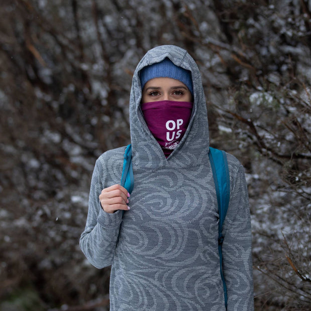 Windpipe Neck Warmer - Snowflake Print