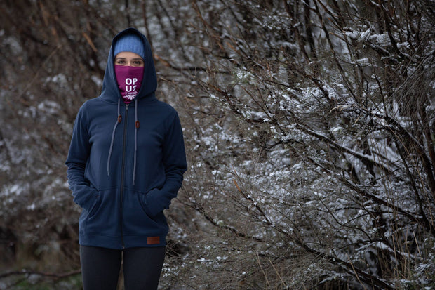 Windpipe Neck Warmer - Snowflake Print