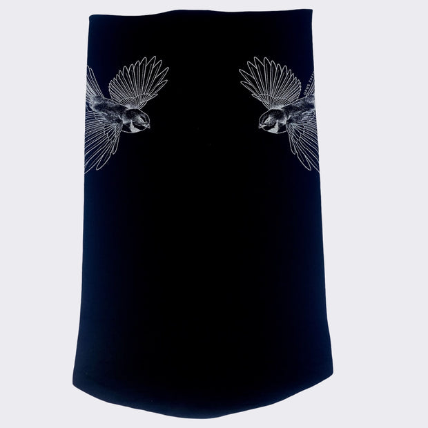 Windpipe Neck Warmer - Pīwakawaka Print