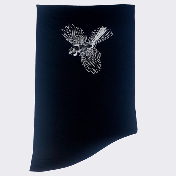 Windpipe Neck Warmer - Pīwakawaka Print