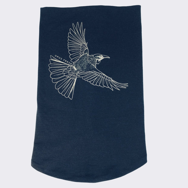Windpipe Neck Warmer - Tūī Print