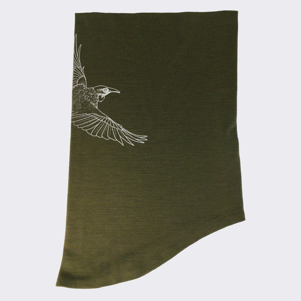 Windpipe Neck Warmer - Tūī Print