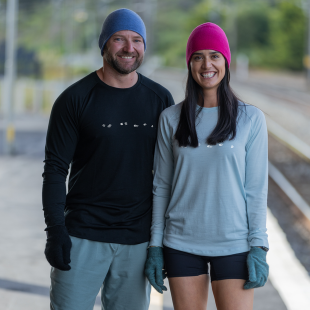 The Goat Raglan Tee - Bluebird