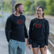 Ring of Fire Raglan - Black