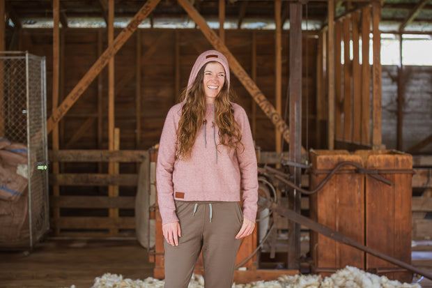 Haven Hoodie - Blush Pink