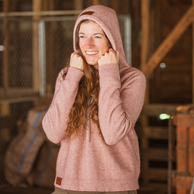 Haven Hoodie - Blush Pink