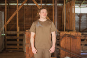 Tūī Tumble Tee - Walnut