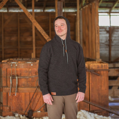 The Huntsman Hoodie - Charcoal