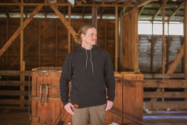 The Huntsman Hoodie - Charcoal