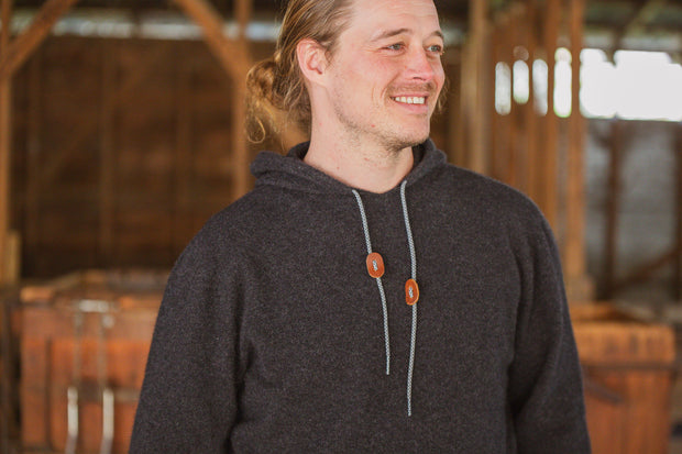 The Huntsman Hoodie - Charcoal