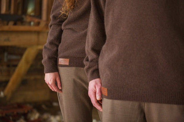 The Stable Sweater - Chocolate