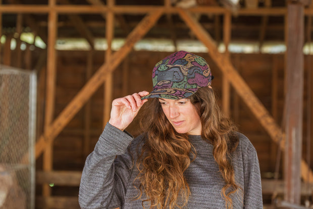 Camper Cap - Techno Camo