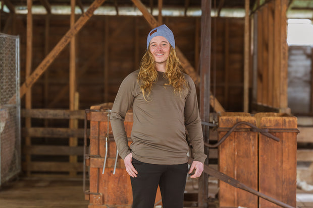 Raglan Tee - Walnut