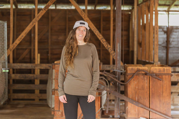 Raglan Tee - Walnut