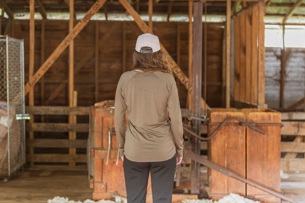 Raglan Tee - Walnut