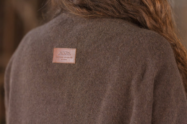 Crossover Cardigan - Chocolate