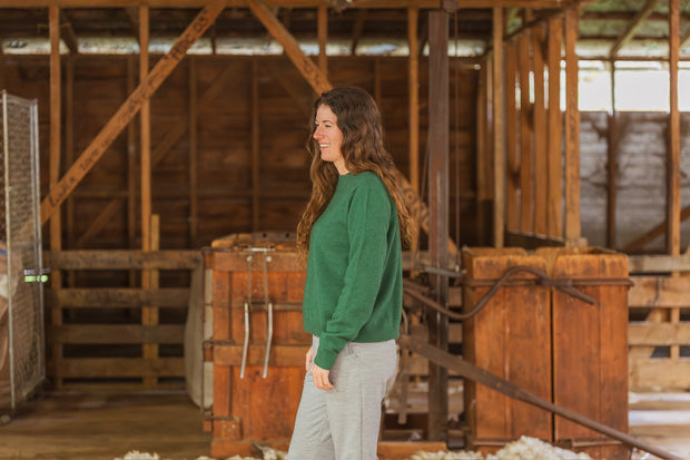 Siren Sweater - Pounamu Green
