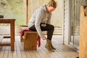 Possum / Merino Socks (Green)