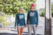 Tussock Traverse Raglan Tee - Teal