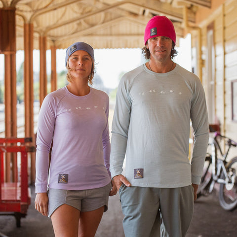 The Goat Raglan Tee - Lilac