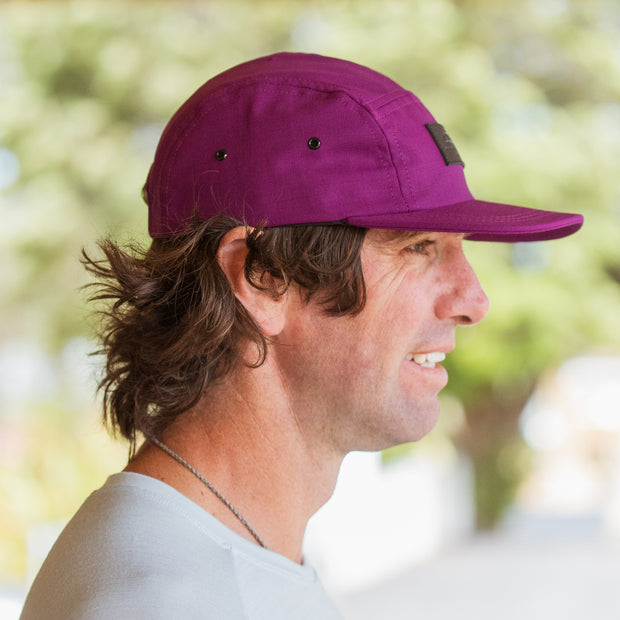 Camper Cap - Purple Wool