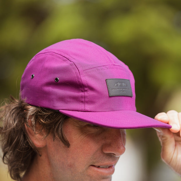 Camper Cap - Purple Wool