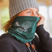 Neck Warmer - Pīwakawaka Print