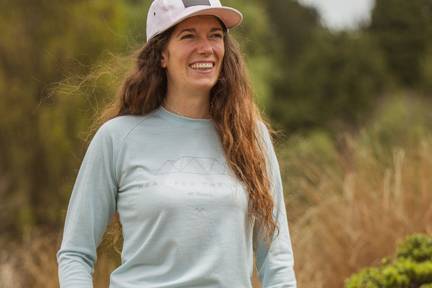 Raglan Tee - Bluebird Ruapehu