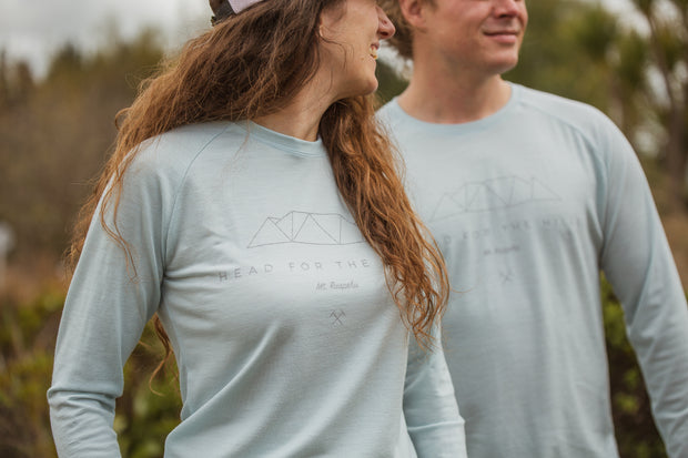 Raglan Tee - Bluebird Ruapehu