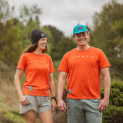 The Goat Tumble Tee - Mandarin