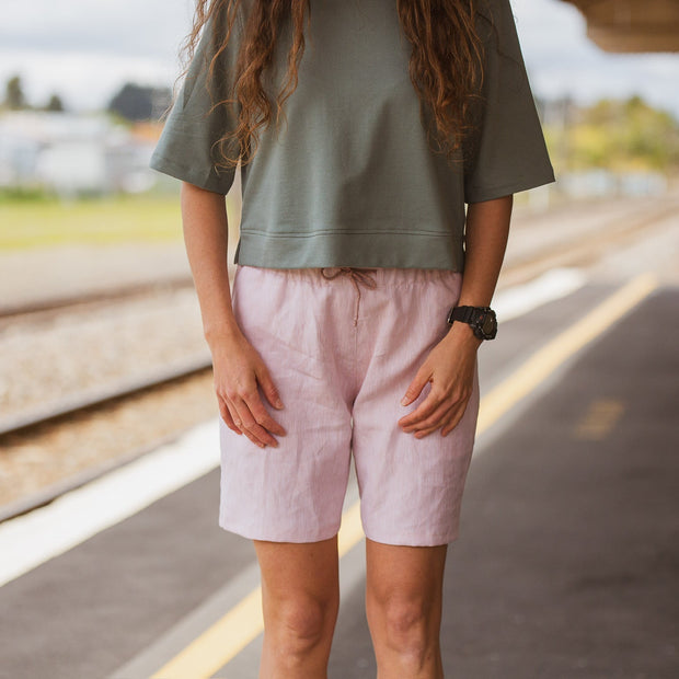 Bermuda Shorts - Pink Salt