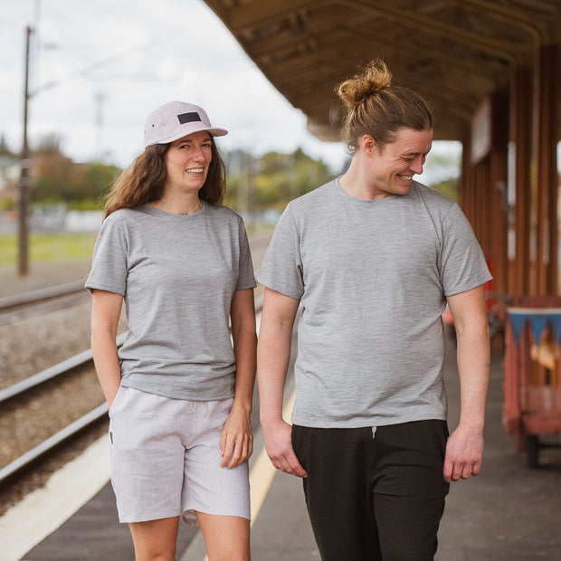 Tumble Tee - Grey Marle