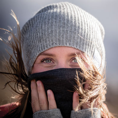 Windpipe Neck Warmer - Tūī Print